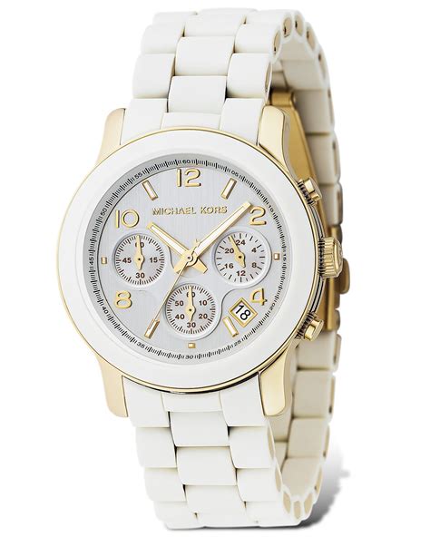 White Michael Kors Watches 